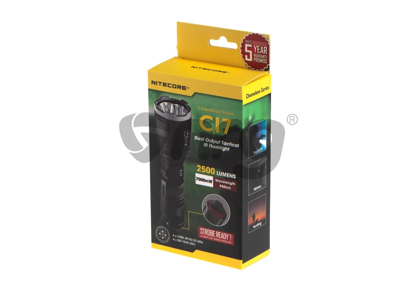 Nitecore lanterna CI7 Chameleon 7
